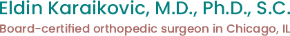 Dr. Eldin E. Karaikovic
